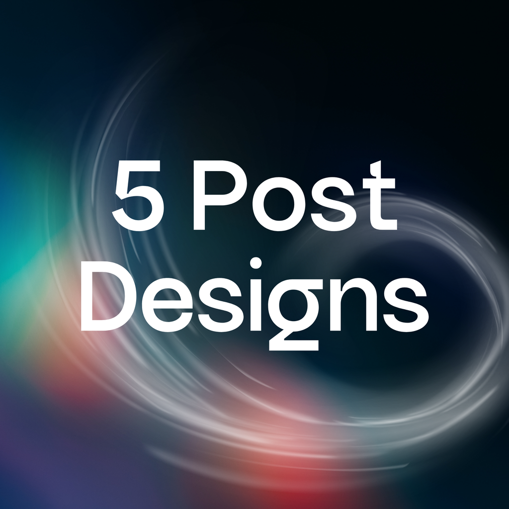 Design von Social-Media-Beiträgen
