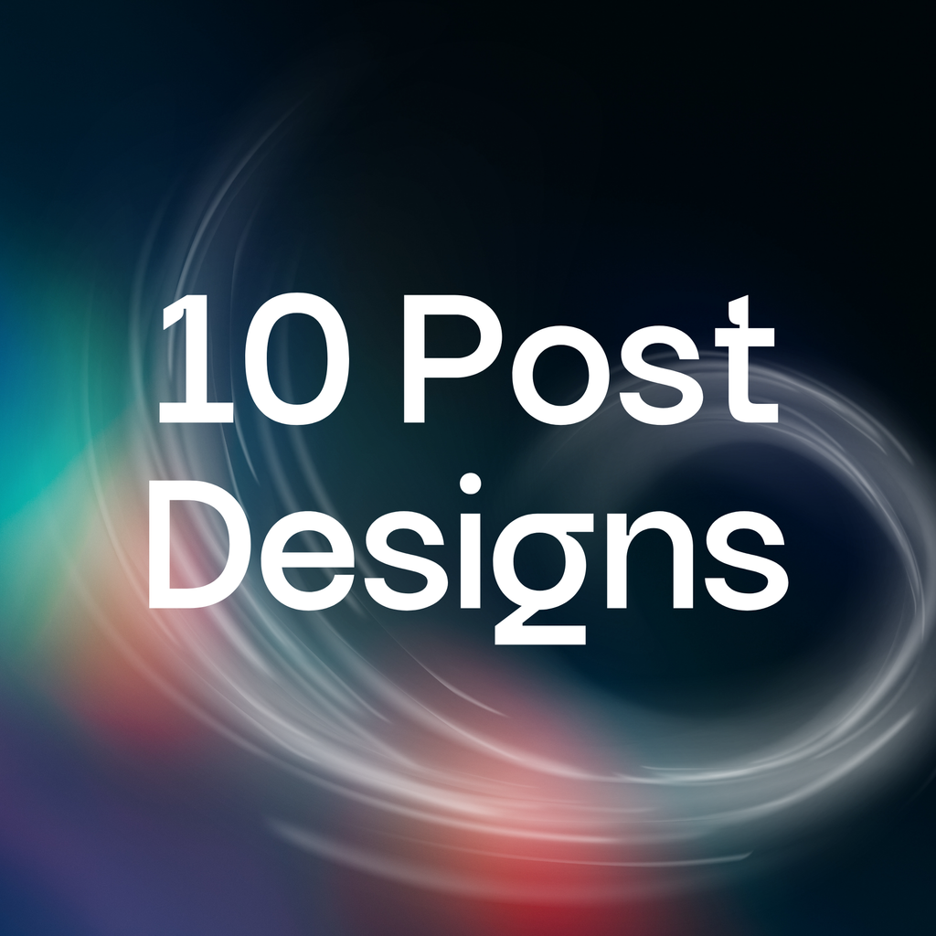 Design von Social-Media-Beiträgen