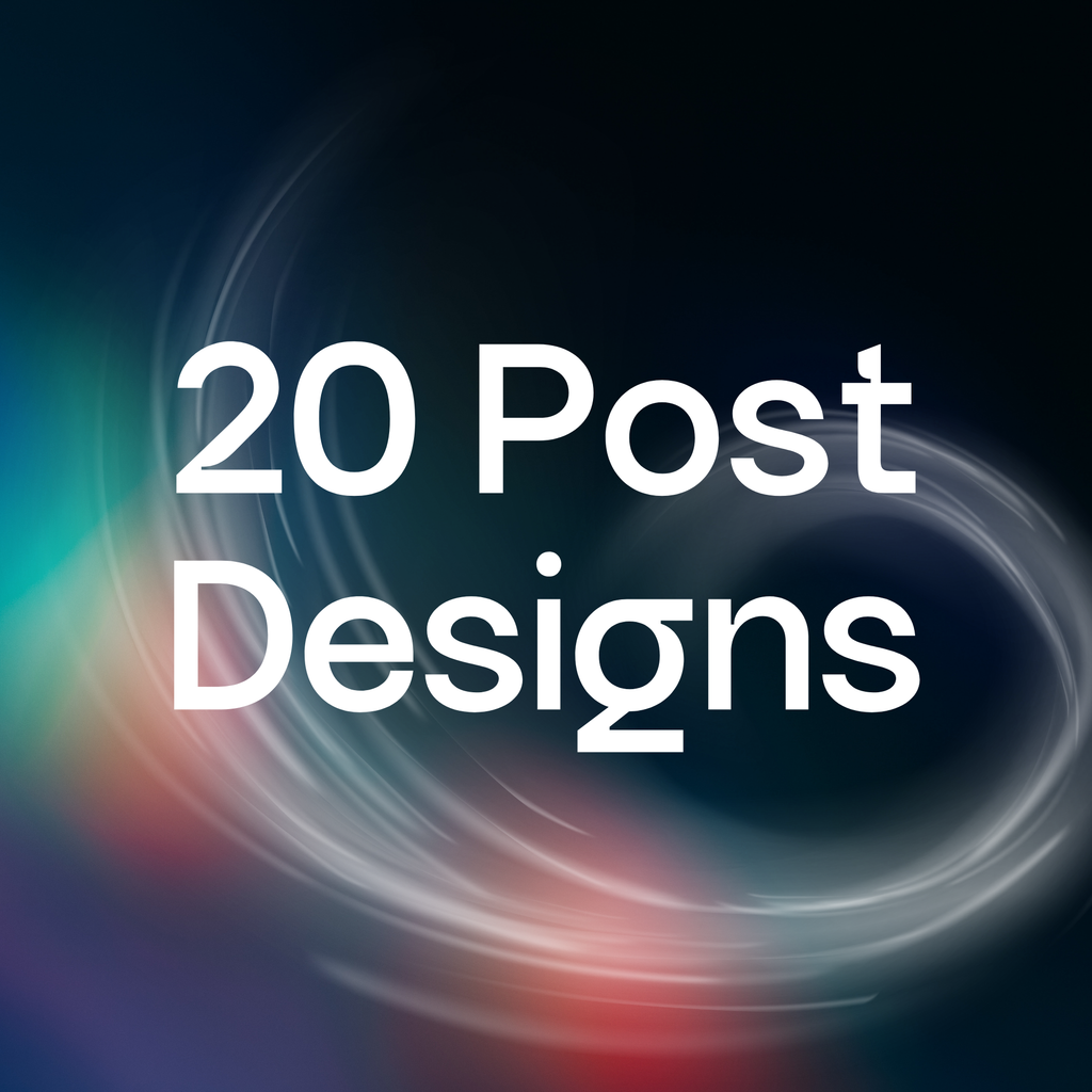 Design von Social-Media-Beiträgen