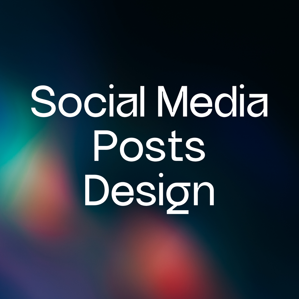 Design von Social-Media-Beiträgen